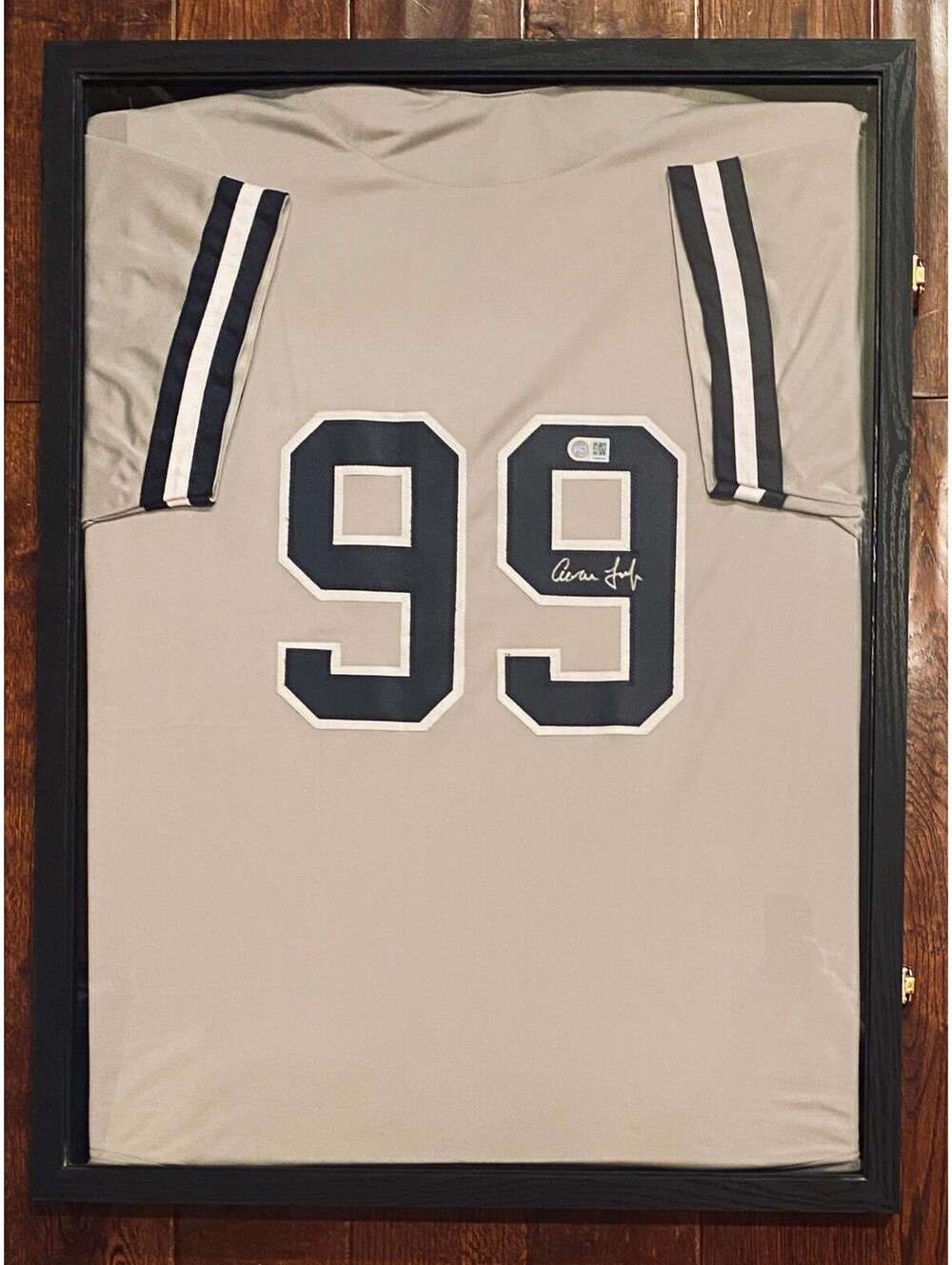 Aaron Judge Signed and Framed Jersey With COA (PC605482)